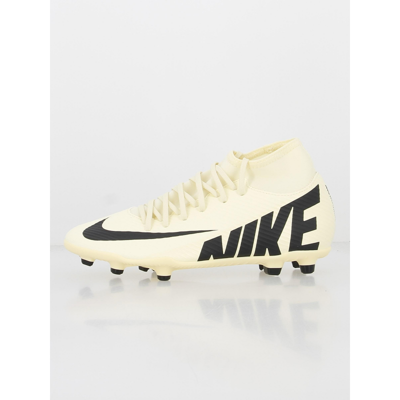 Chaussures de football superfly 9 club fg/mg beige homme - Nike