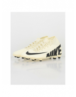 Chaussures de football superfly 9 club fg/mg beige homme - Nike