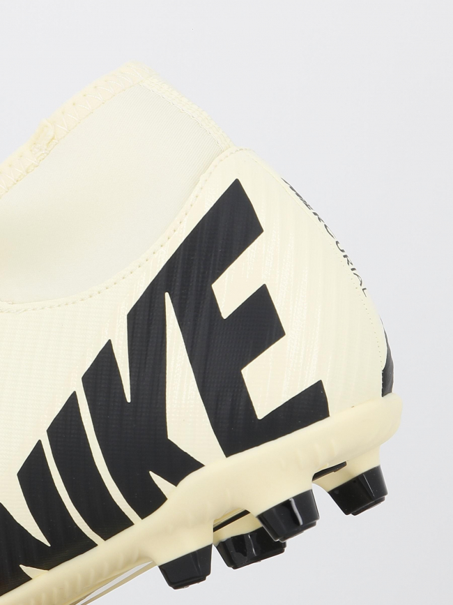 Chaussures de football superfly 9 club fg/mg beige homme - Nike