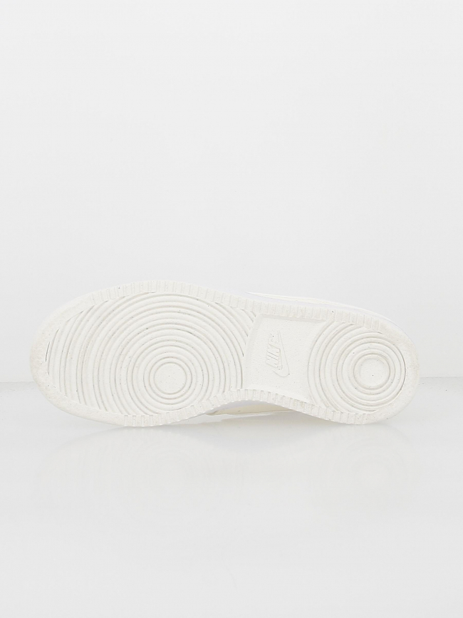 Baskets court vision beige blanc femme - Nike