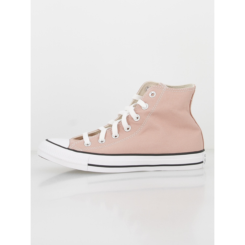 Converse montante chuck taylor all star toile rose