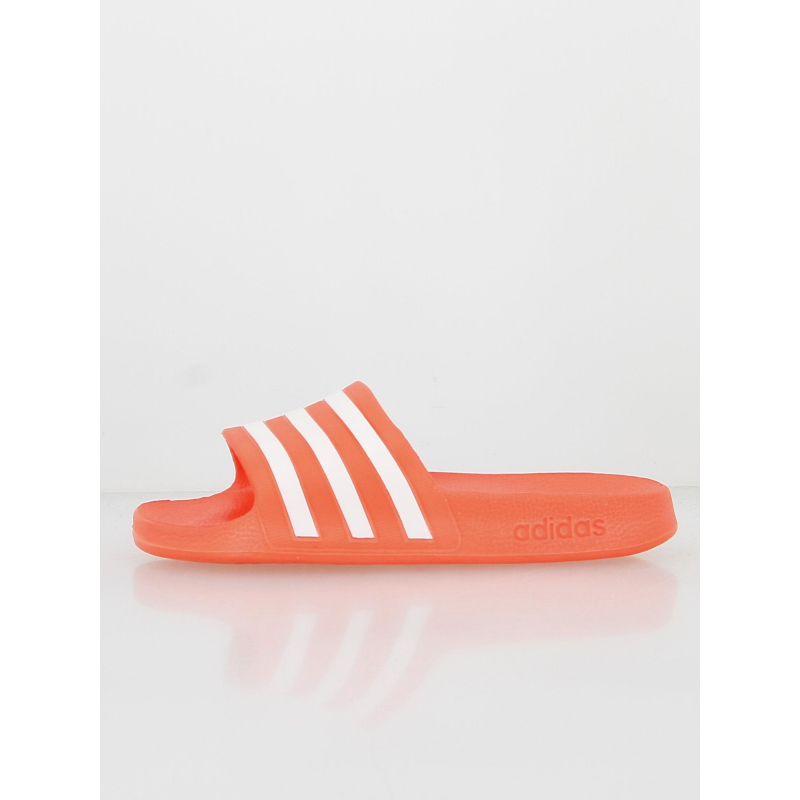 Claquettes adilette aqua orange fluo - Adidas