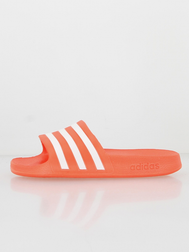 Claquettes adilette aqua orange fluo - Adidas