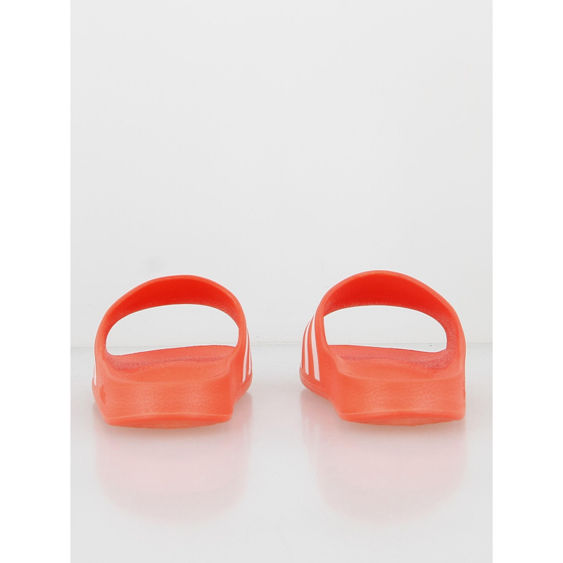 Claquettes adilette aqua orange fluo Adidas wimod