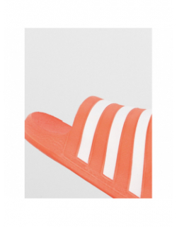 Claquettes adilette aqua orange fluo - Adidas