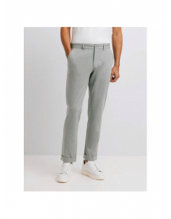 Pantalon chino slim pombou gris homme - Izac