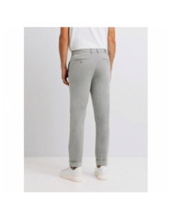 Pantalon chino slim pombou gris homme - Izac