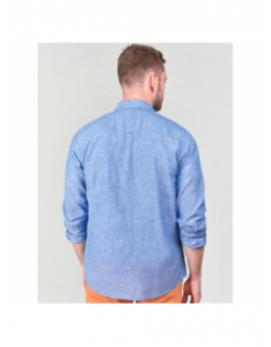 Chemise rodes bleu homme - Le Temps Des Cerises