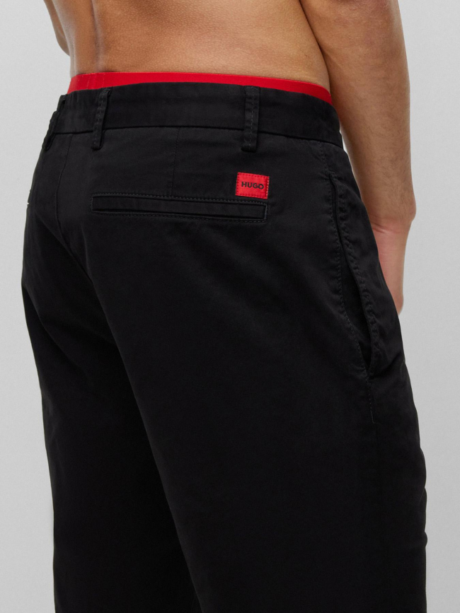 Short slim fit david noir homme - Hugo