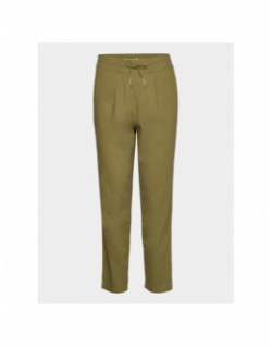 Pantalon fluide pop trash arizona easy vert femme - Only