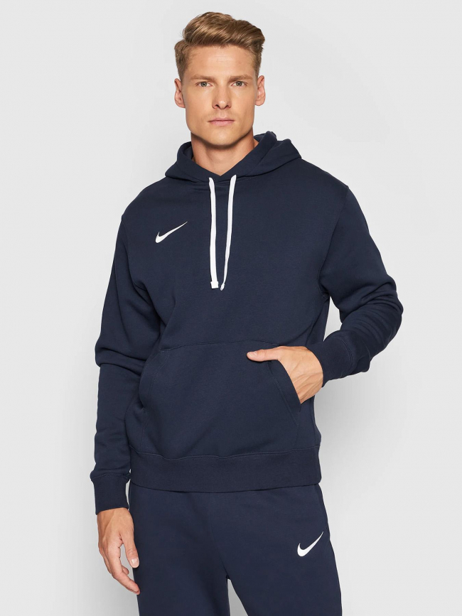 Sweat à capuche flc park20 bleu marine homme - Nike