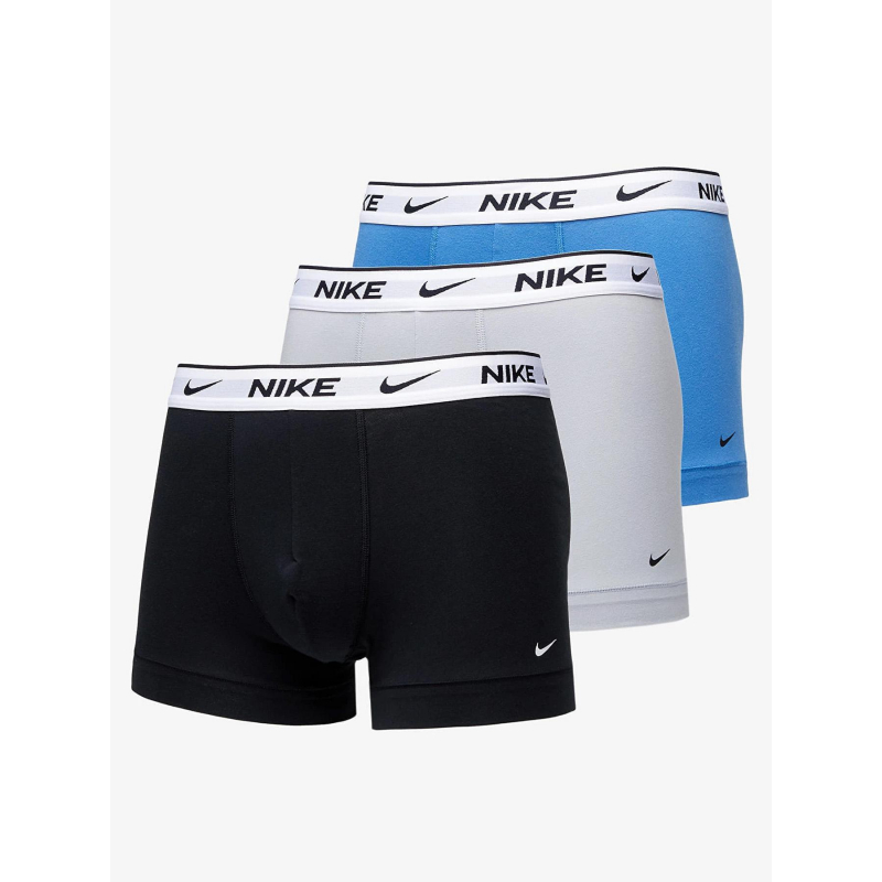 Pack 3 boxers everyday dri-fit noir gris bleu homme - Nike