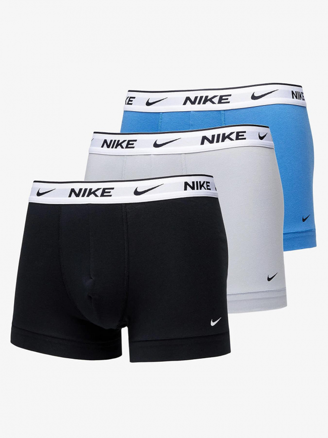 Pack 3 boxers everyday dri-fit noir gris bleu homme - Nike