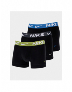 Pack de 3 boxers trunk dri fit bleu vert gris homme - Nike