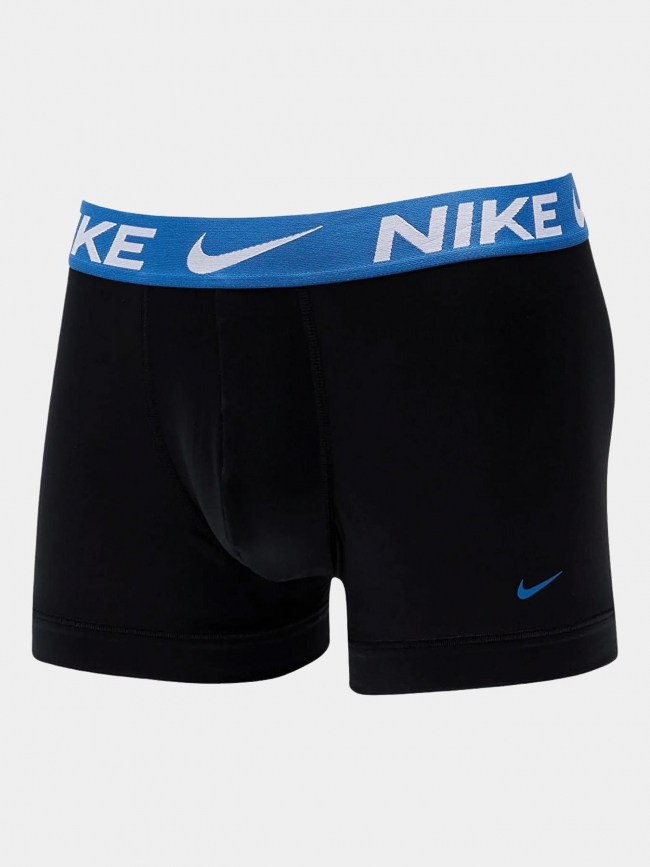 Pack de 3 boxers trunk dri fit bleu vert gris homme - Nike