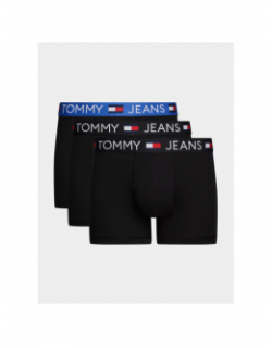 Pack de 3 boxers trunk wb noir bleu homme - Tommy Hilfiger