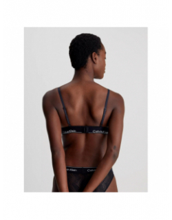 Soutien-gorge triangle lightly lined noir femme - Calvin Klein