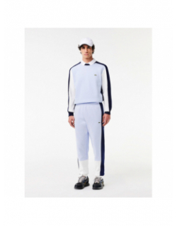 Pantalon de survêtement tricolore bleu homme - Lacoste