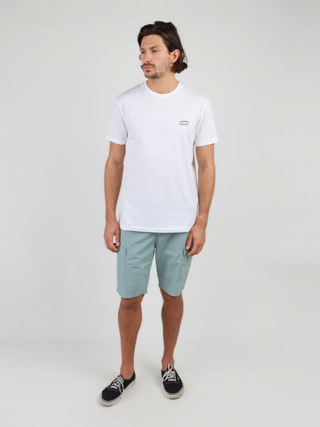 T-shirt manches courtes graphique tracua blanc homme - Oxbow