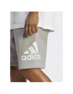 Short jogging bosshort gris chiné homme - Adidas