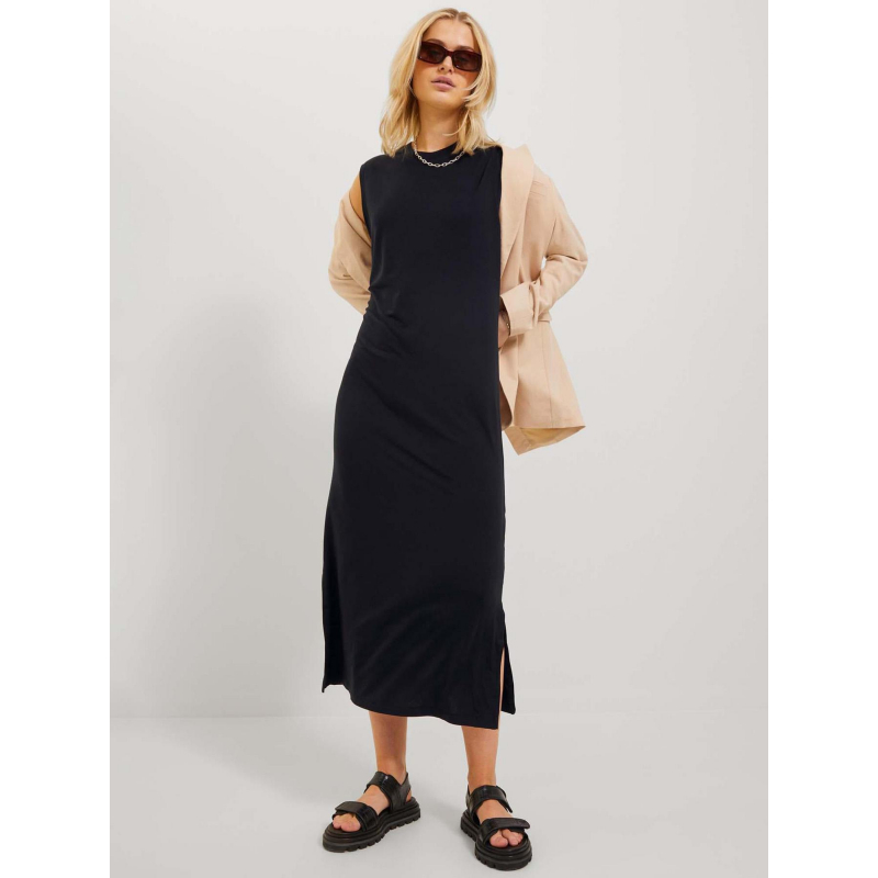Robe à fentes kelly noir femme - Jjxx