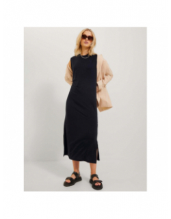 Robe à fentes kelly noir femme - Jjxx