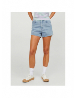 Short en jean taille haute nany bleu femme - Jjxx