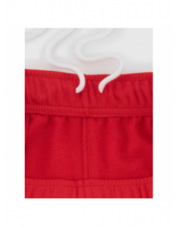 Short jogging logo brodé rouge homme - Champion