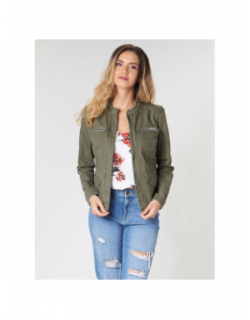 Veste austin pocket detail vert femme - Only