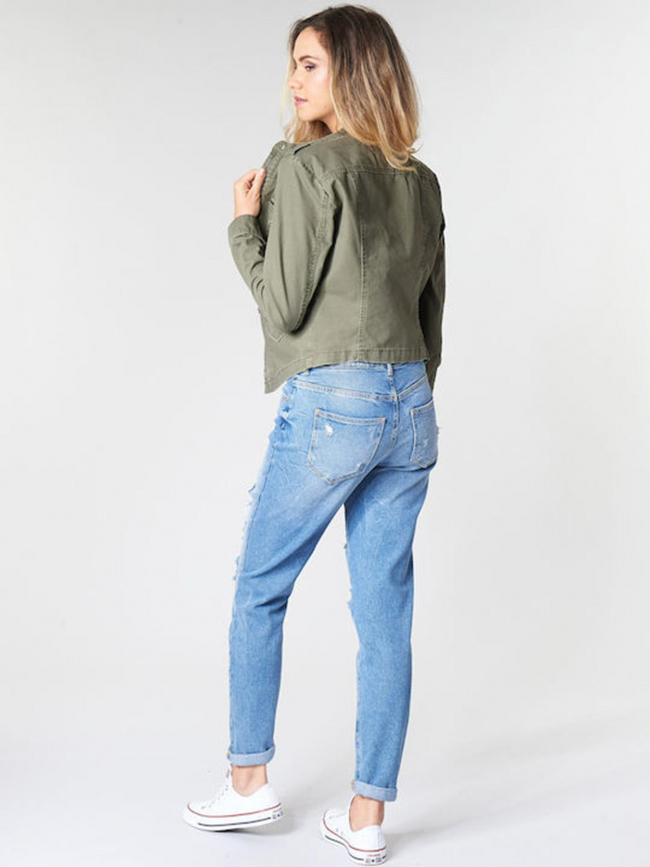 Veste austin pocket detail vert femme - Only