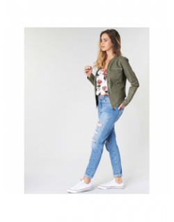 Veste austin pocket detail vert femme - Only