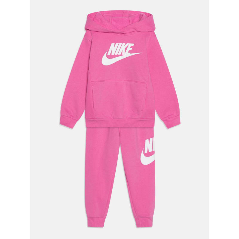 Ensemble de survêtement logo club rose bébé - Nike