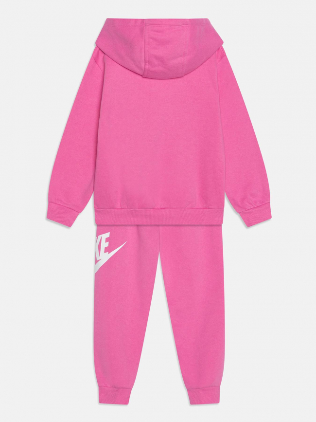 Ensemble de survêtement logo club rose bébé - Nike