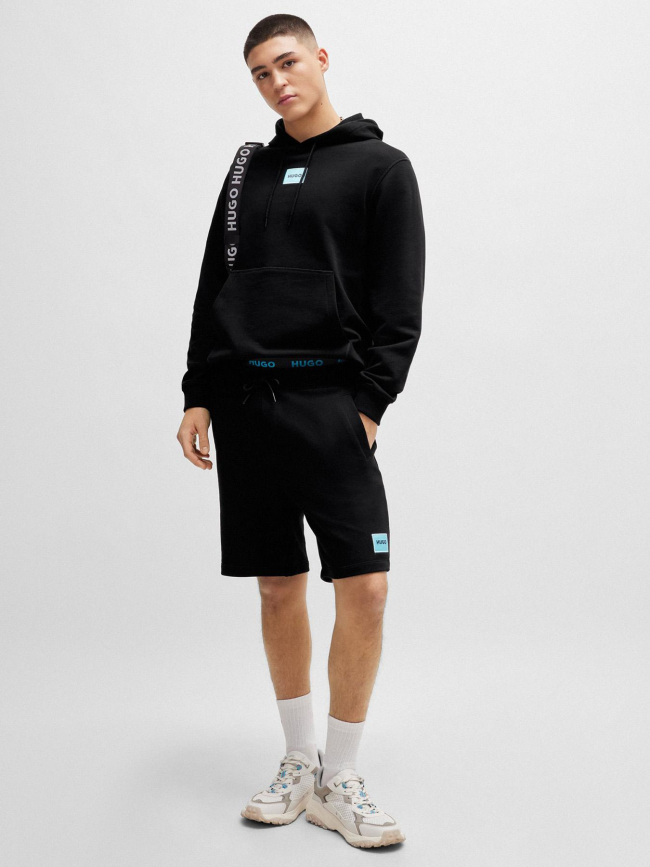 Short jogging diz noir homme - Hugo