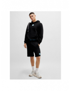 Short jogging diz noir homme - Hugo