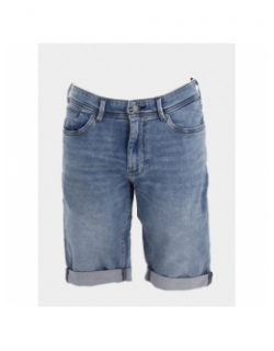 Short en jean scotty 3 regular bleu clair homme - Teddy Smith