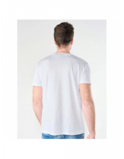 T-shirt paia poche blanc homme - Le Temps Des Cerises