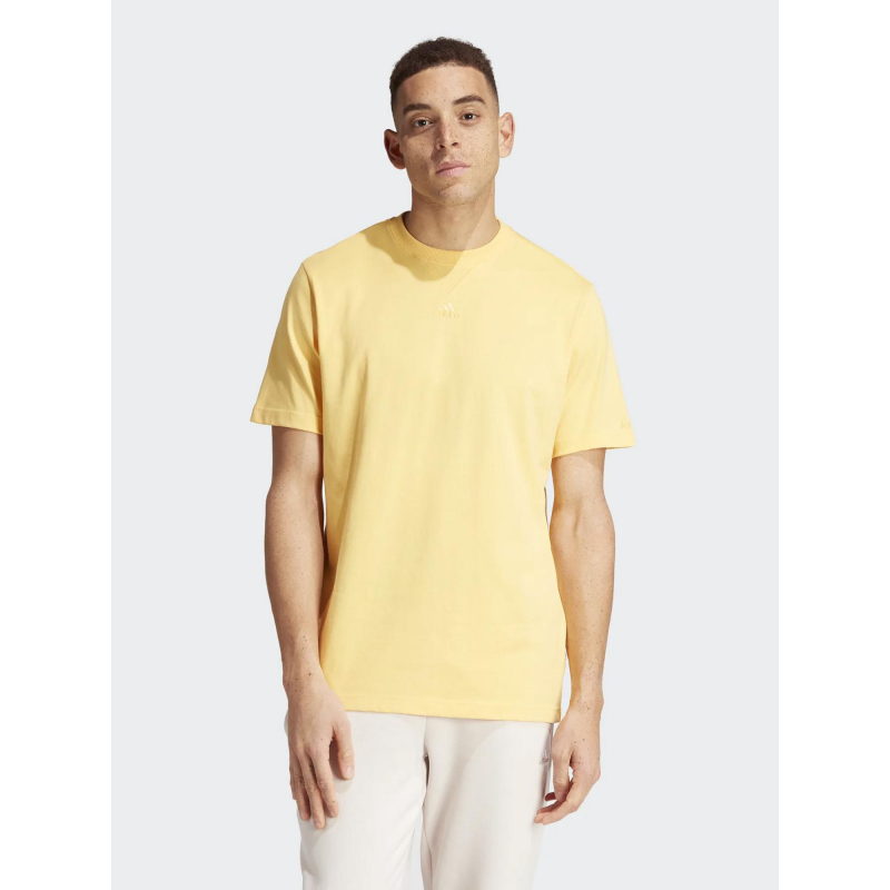 T-shirt all szn jaune homme - Adidas