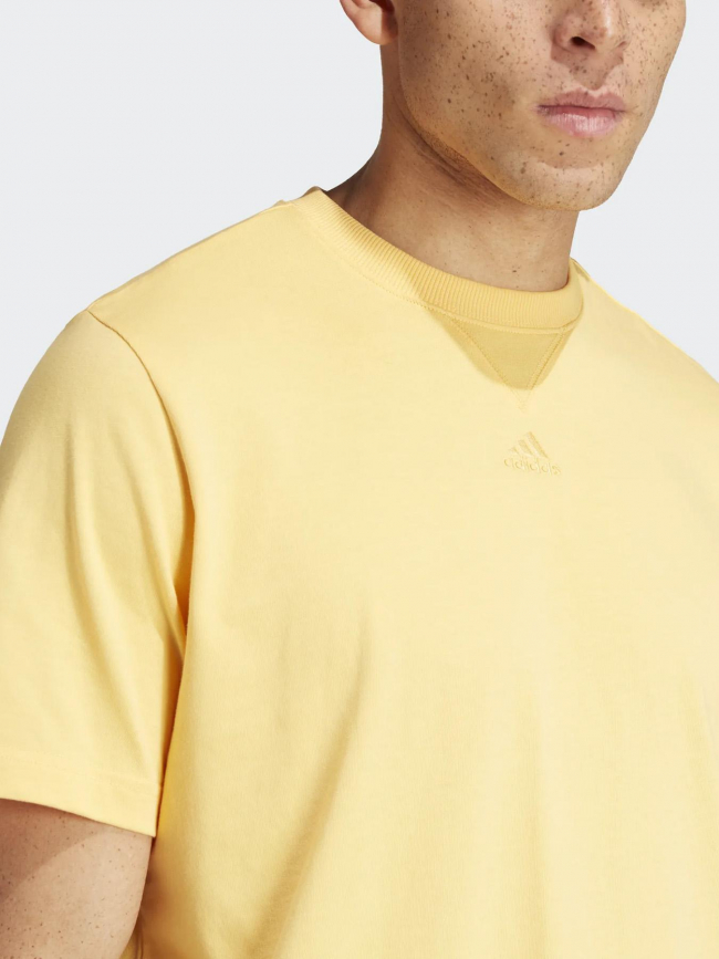 T-shirt all szn jaune homme - Adidas