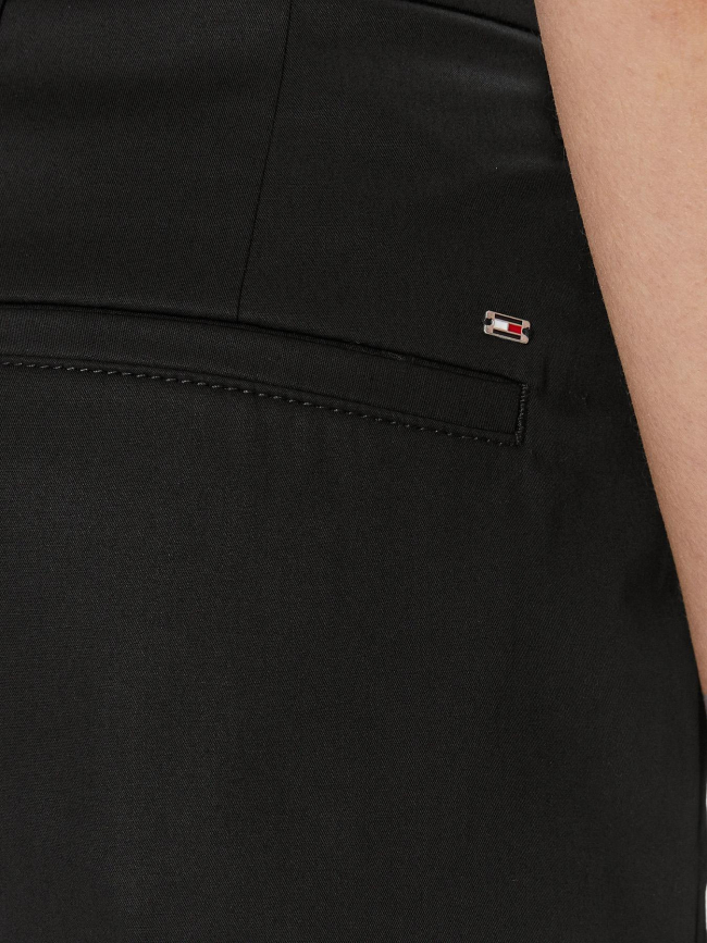 Short chino co blend noir femme - Tommy Hilfiger