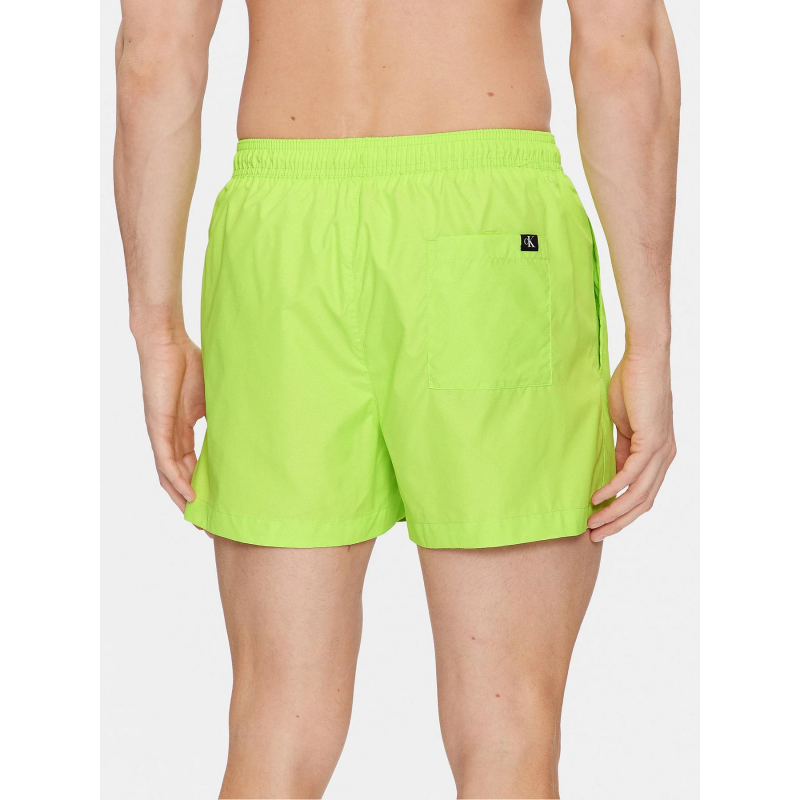 Calvin Klein Short De Bain Vert Homme Slip De Bain Calvin Klein