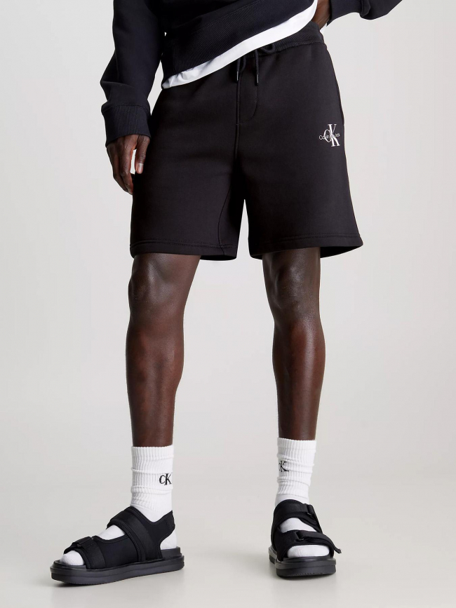 Short jogging monologo noir homme - Calvin Klein Jeans