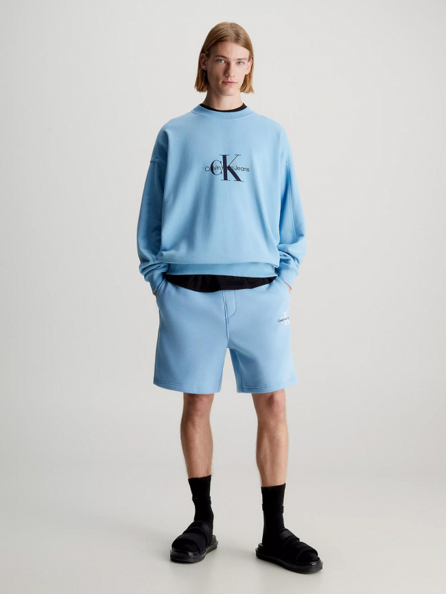 Short jogging monologo bleu homme - Calvin Klein Jeans