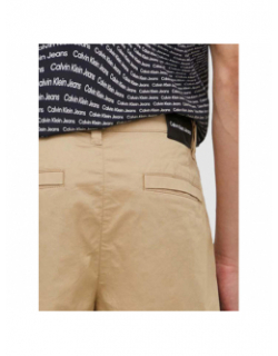 Short chino slim beige homme - Calvin Klein Jeans
