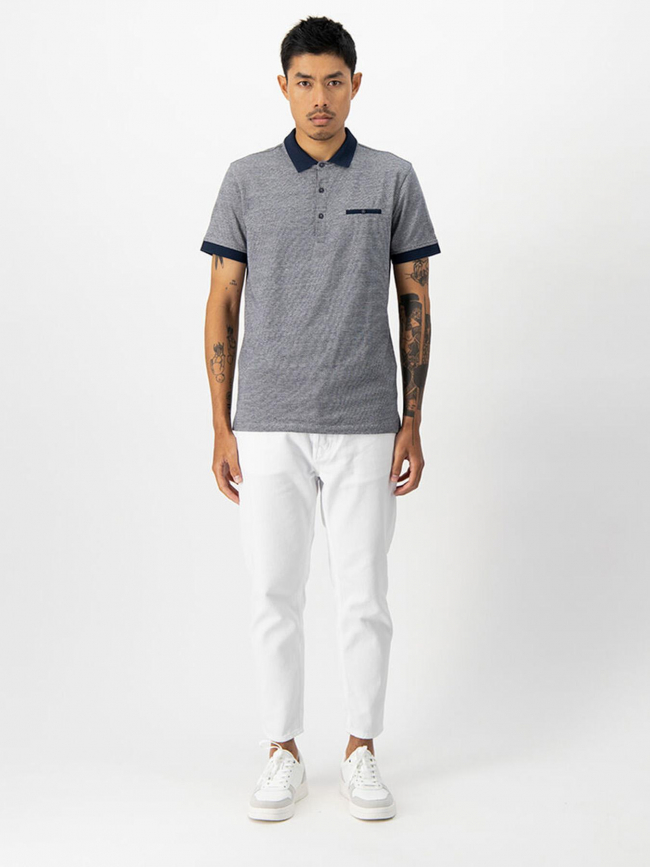 Polo conor bleu homme - Teddy Smith