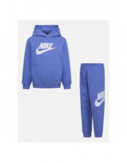 Ensemble sweat jogging club fleece bleu enfant - Nike