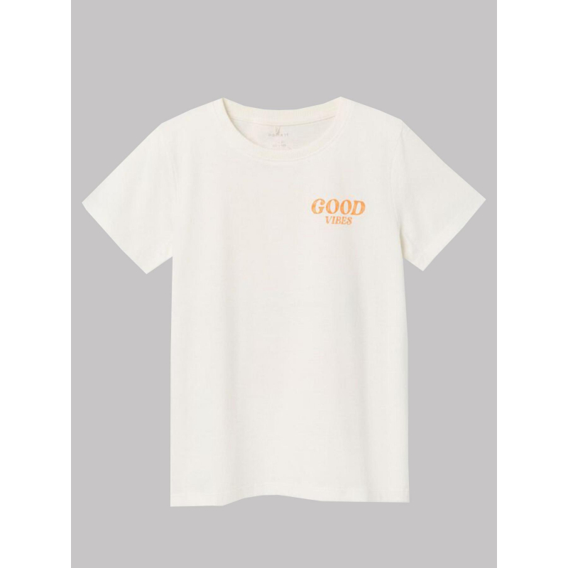 T-shirt fadser blanc enfant - Name it