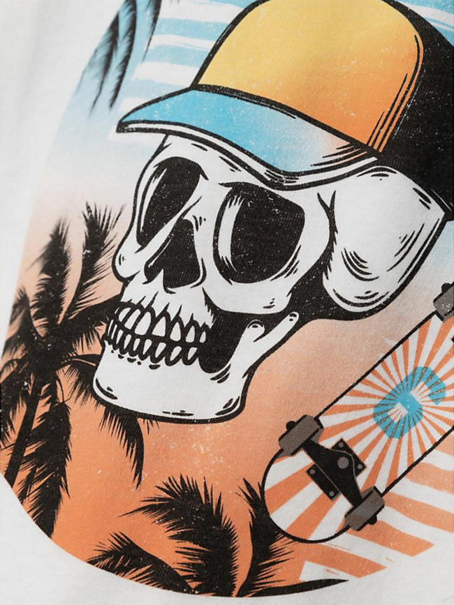 T-shirt hassa blanc garçon - Name it