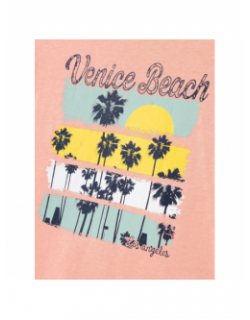 T-shirt hancy rose fille - Name It