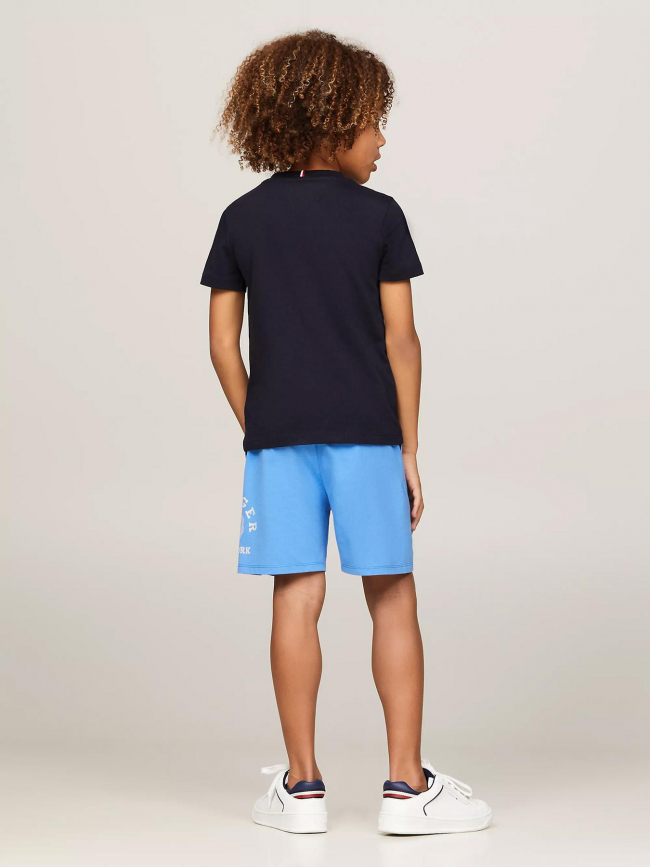 T-shirt monotype arche bleu marine garçon - Tommy Hilfiger
